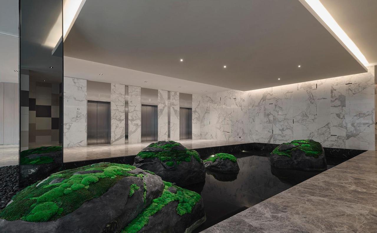 Pan Pacific Serviced Suites Κουάλα Λουμπούρ Εξωτερικό φωτογραφία The lobby of the hotel